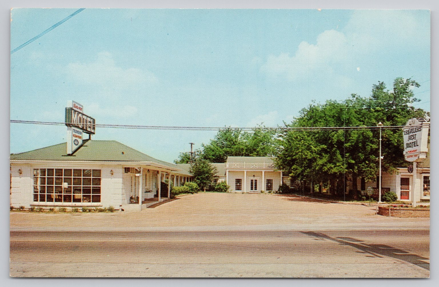 Traveler’s Rest Motel Brentwood TN Nashville US 31 Dexter Chrome Postcard