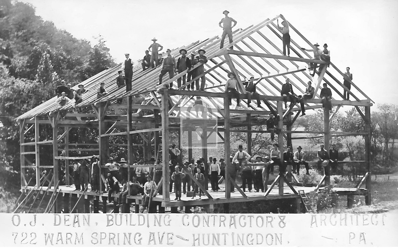 O J Dean Building Construction Huntingdon Pennsylvania PA – Reprint