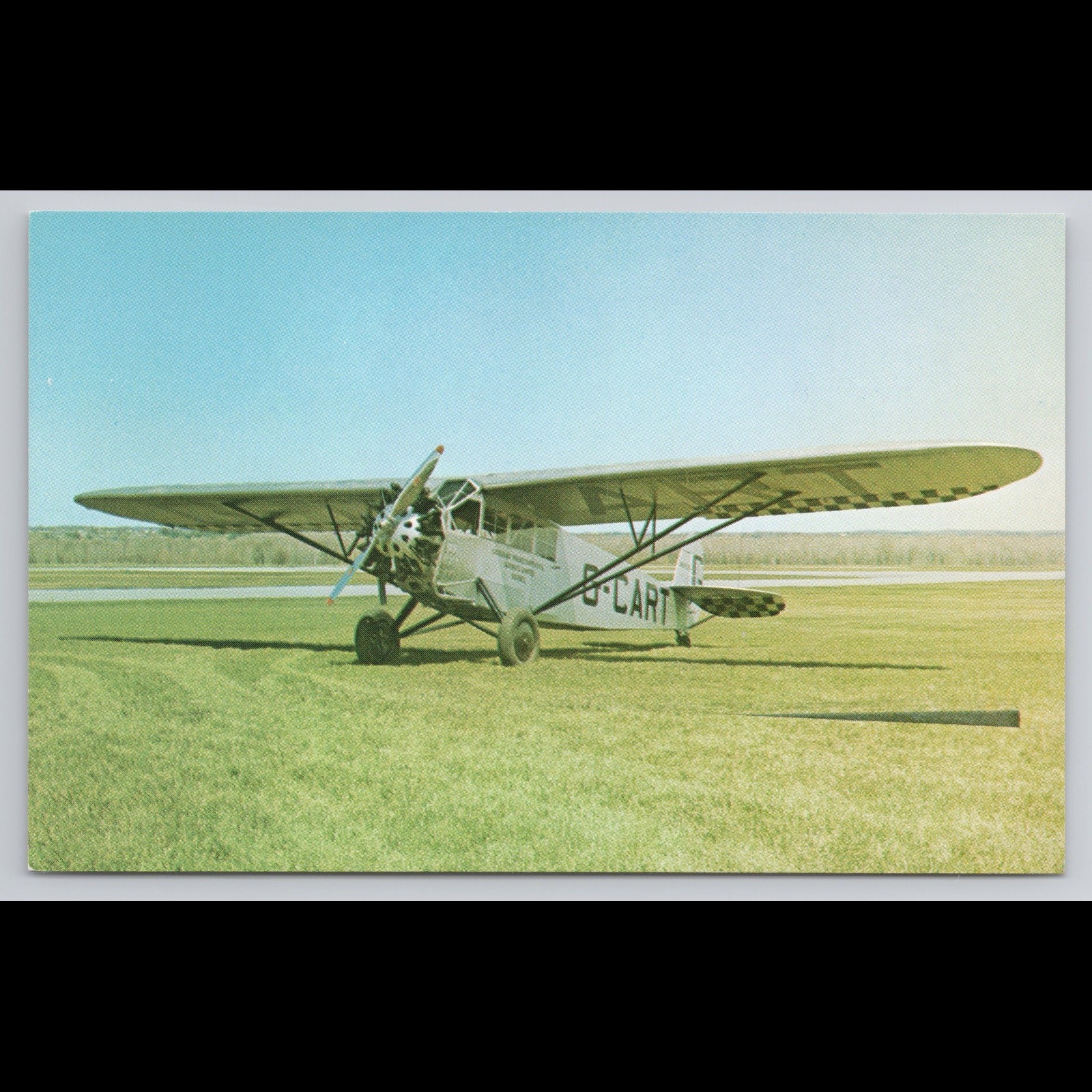 Vintage Postcard Ottawa Canada Aircraft Unposted Scenic Collectible View