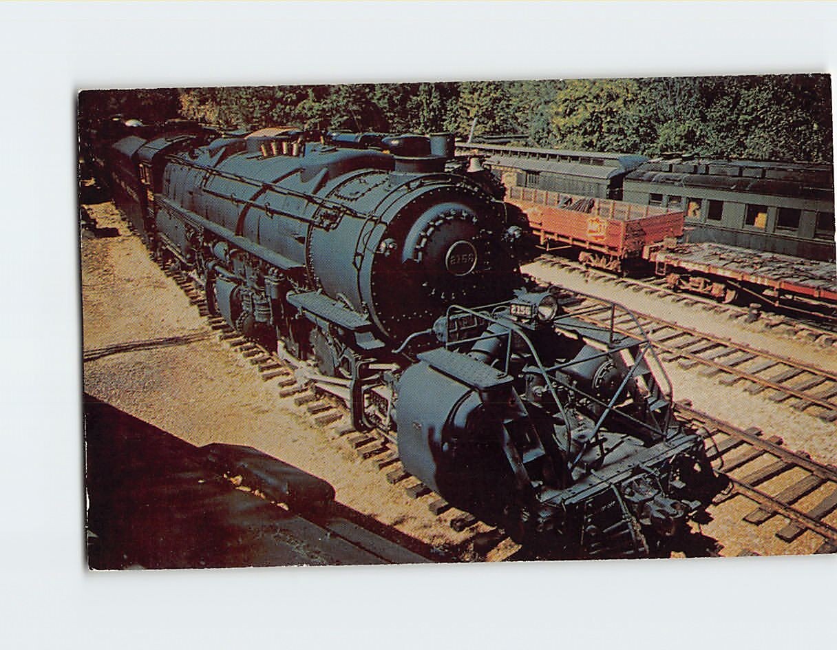 Postcard Norfolk & Western #2156 National Museum of Transport St. Louis Missouri