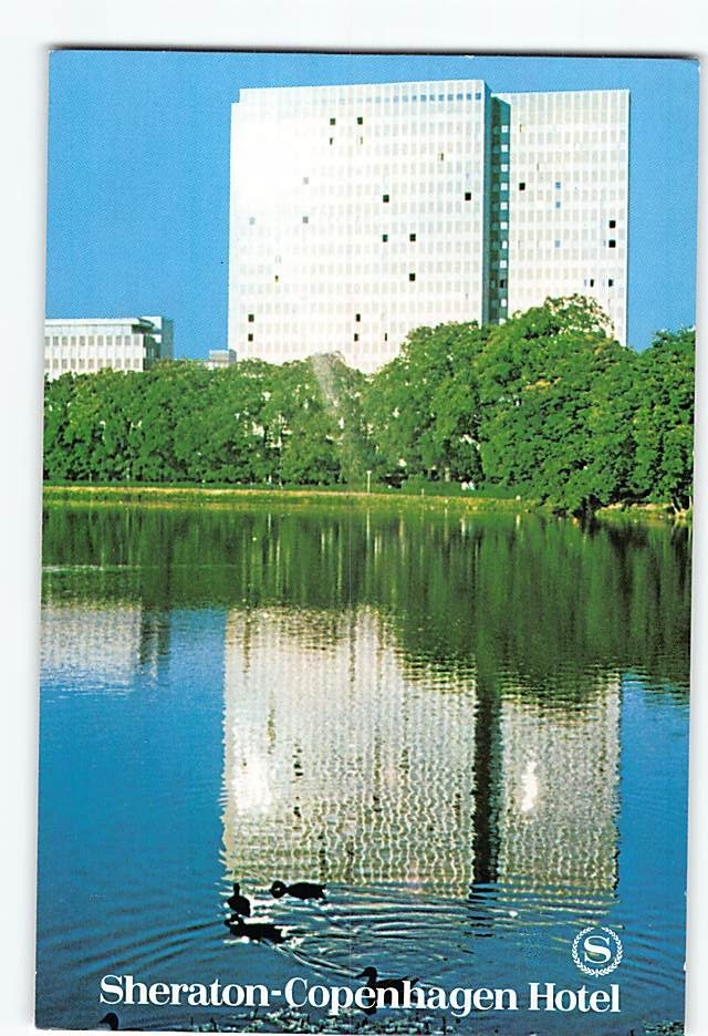 Postcard Sheraton Copenhagen Hotel Copenhagen Denmark