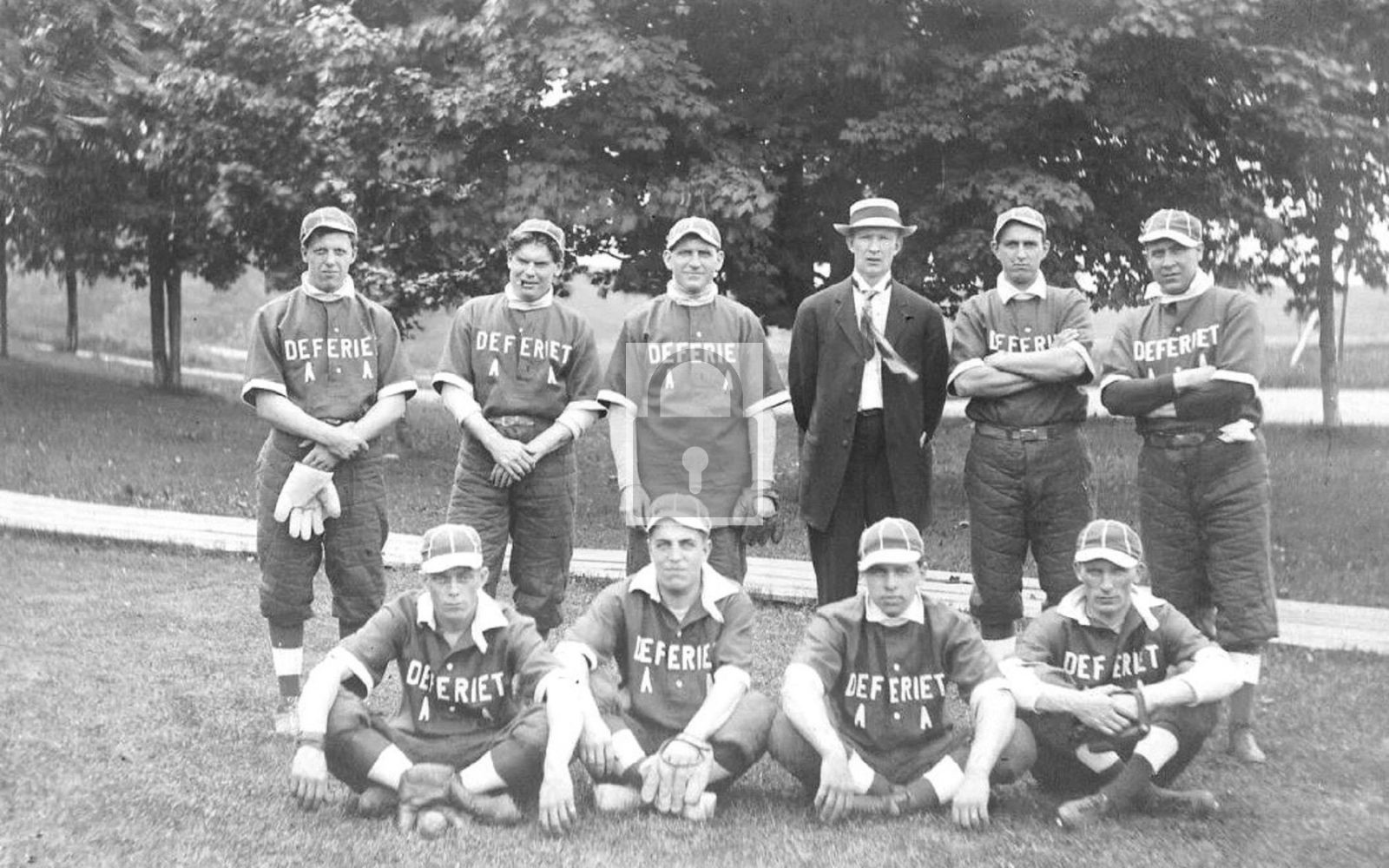 1911 Baseball Team Deferiet New York NY – Reprint