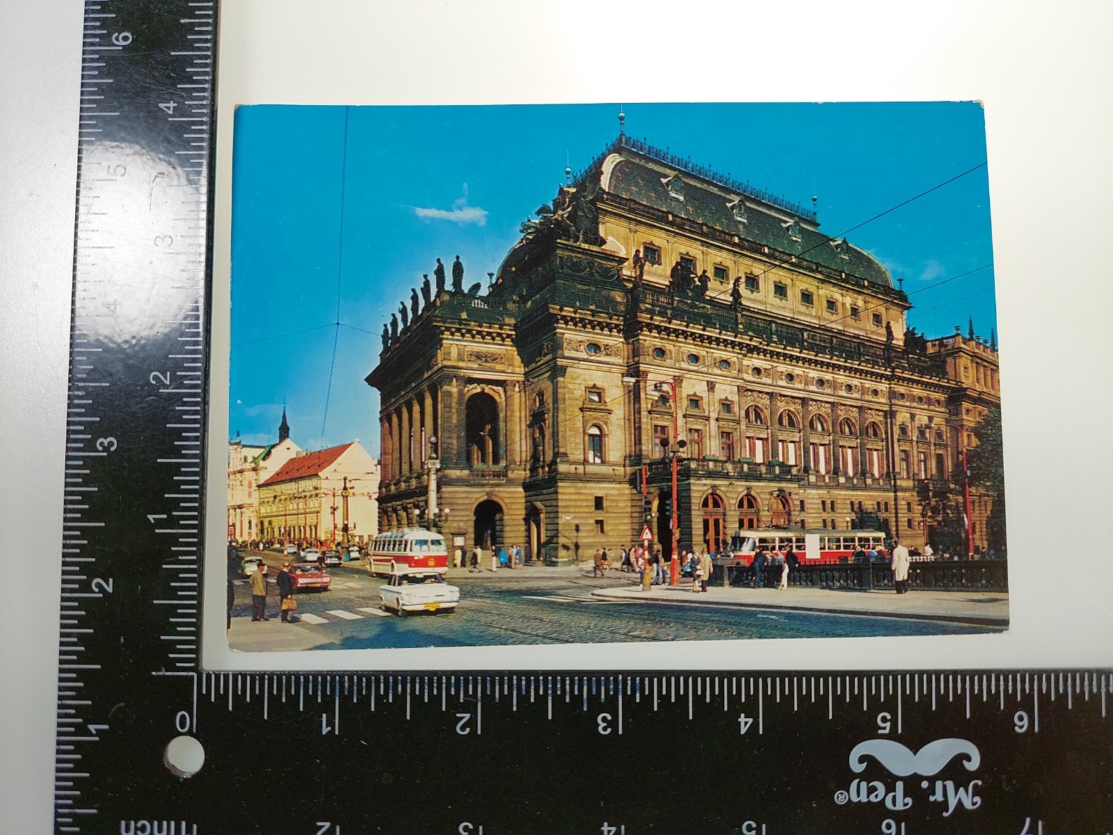 Postcard National Theatre Prague Czech Republic 📬📨