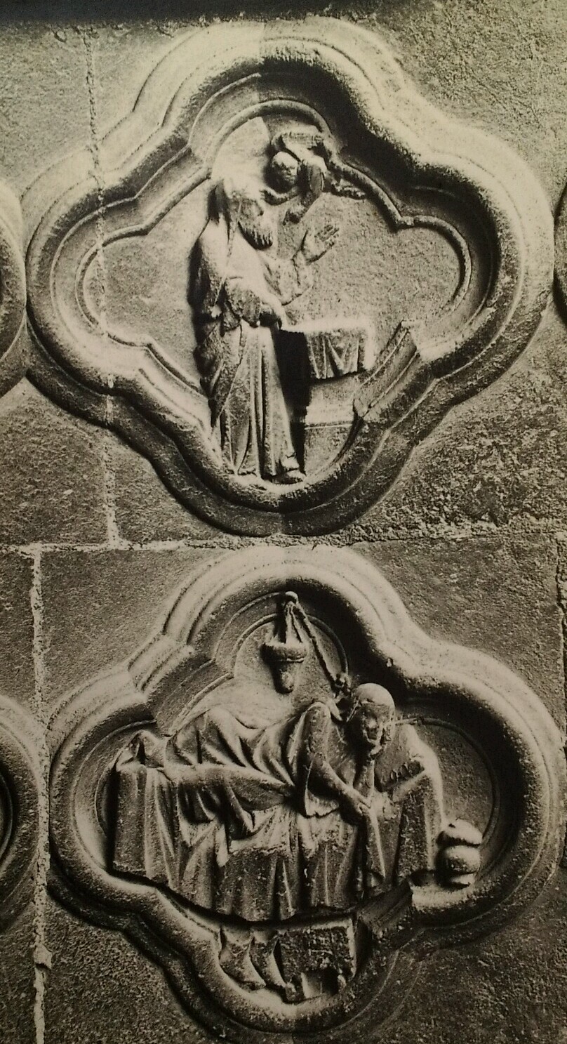 Amiens France Antique RPPC Postcard Early 1900s Rare Notre Dame Angel Sculpture